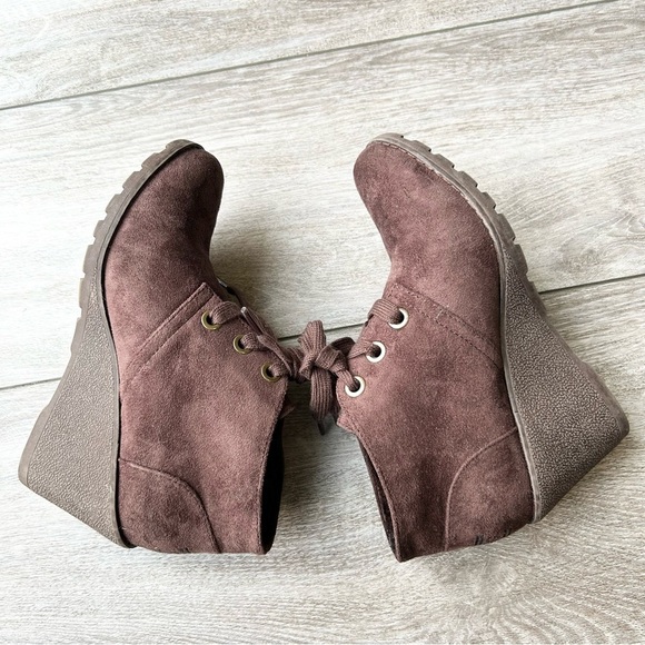 Skechers Women Bobs Tumble Weed Ghost Town Chukka Boots in Brown - Picture 8 of 13